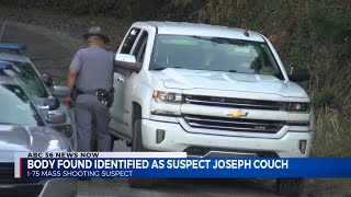 Body found identified as I-75 shooting suspect, Joseph Couch 092024