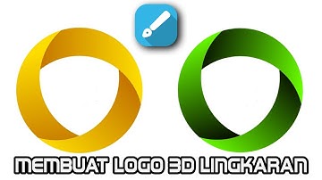 CARA MEMBUAT LOGO LINGKARAN 3D DI INFINITE DESIGN ANDROID