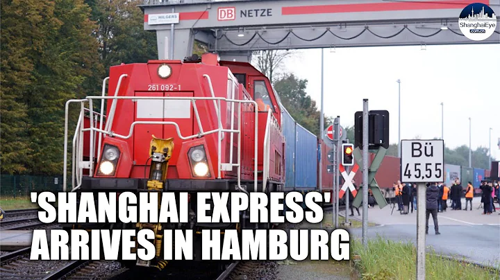 EXCLUSIVE! First China-Europe Shanghai freight train arrives in Hamburg #CIIE - DayDayNews