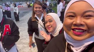 Convent girls enjoying Ada Apa Dengan Melly & Friends 2024 in KL #fancam #tss