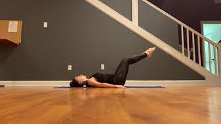 Double Toe Taps (Supine)