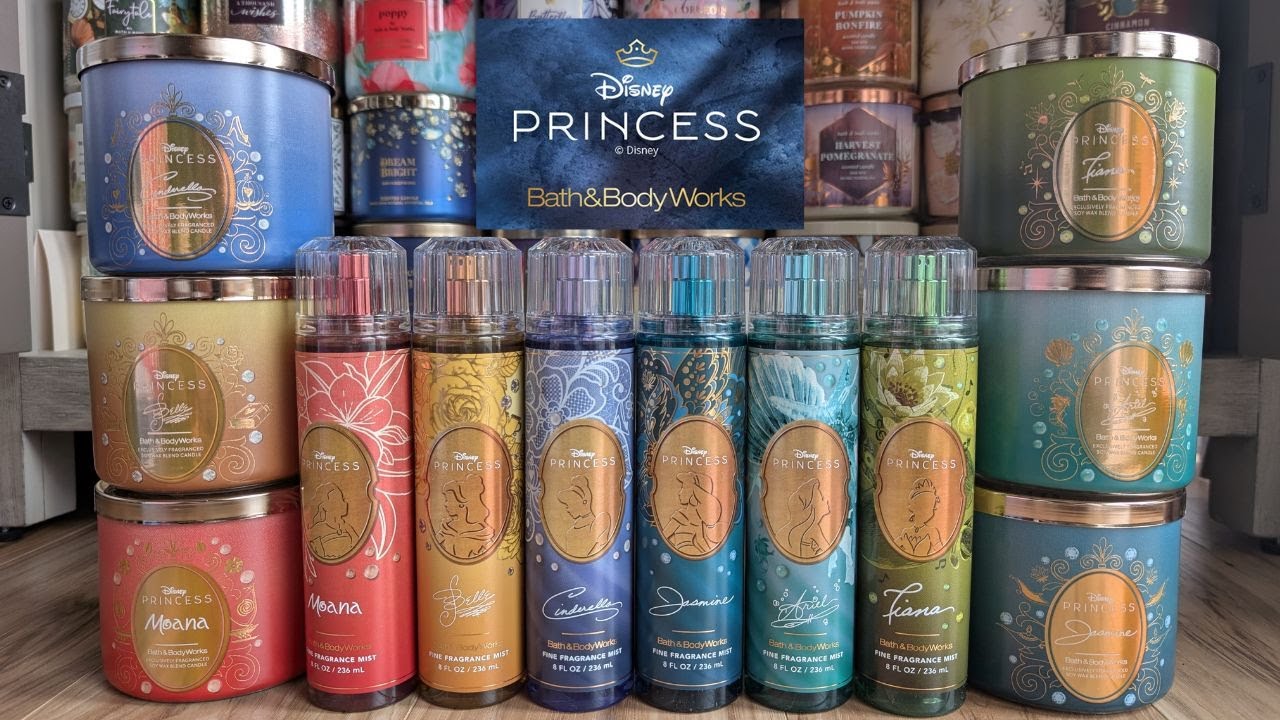 BATH AND BODY WORKS DISNEY COLLAB REVIEW! - YouTube