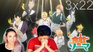 Isshiki Senpai!!! Shokugeki No Soma Third Plate Episode 22 REACTION!!