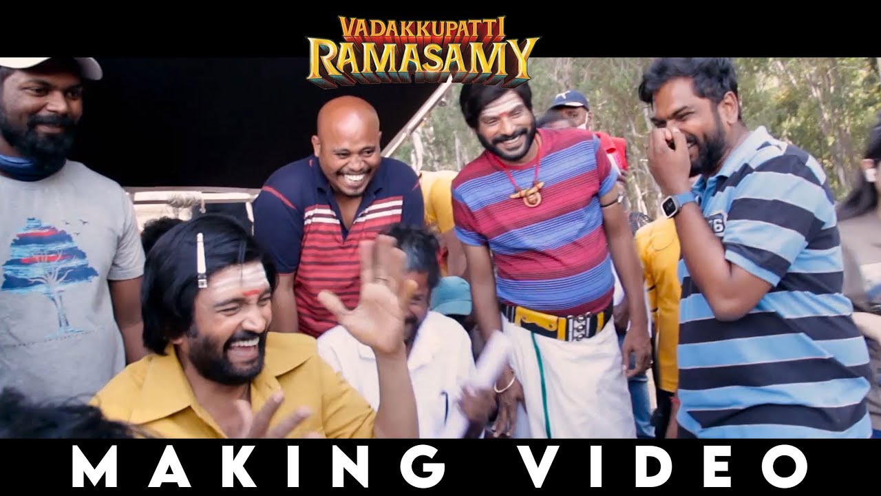 Vadakkupatti Ramasamy Official Making Video  Santhanam Megha Akash  Karthik Yogi