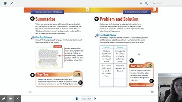4th Grade Wonders Unit 5 Week 3 Strategy & Skill