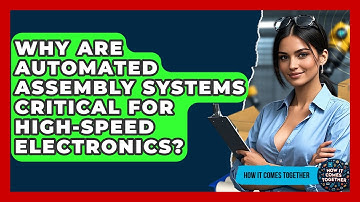 Why Are Automated Assembly Systems Critical For High-speed Electronics? - How It Comes Together