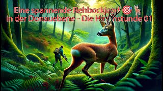 ⬛🟥🟨Eine spannende Rehbockjagd 🎯🦌 in der Donauebene - Die Hirschstunde 01