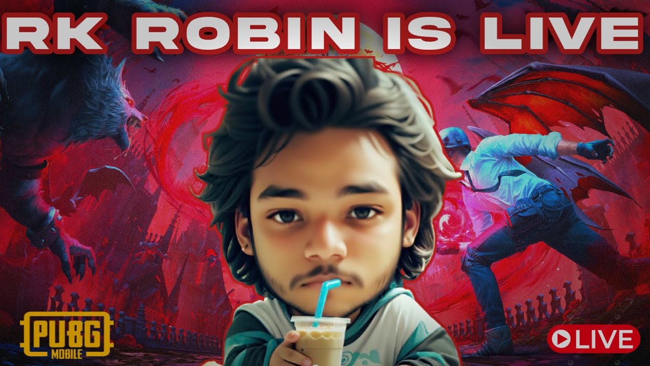 Robin R Stream NoobPlayer is back |BGMI Mobile Live Stream | RK ROBIN GAMING IS LIVE ...