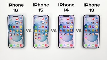 iPhone 16 vs 15 vs 14 vs 13 - iOS 18.5 ULTIMATE SPEED TEST 🔥