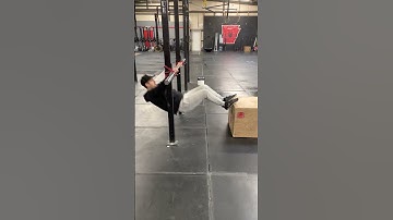 Low Bar Muscle Up Transition with Box