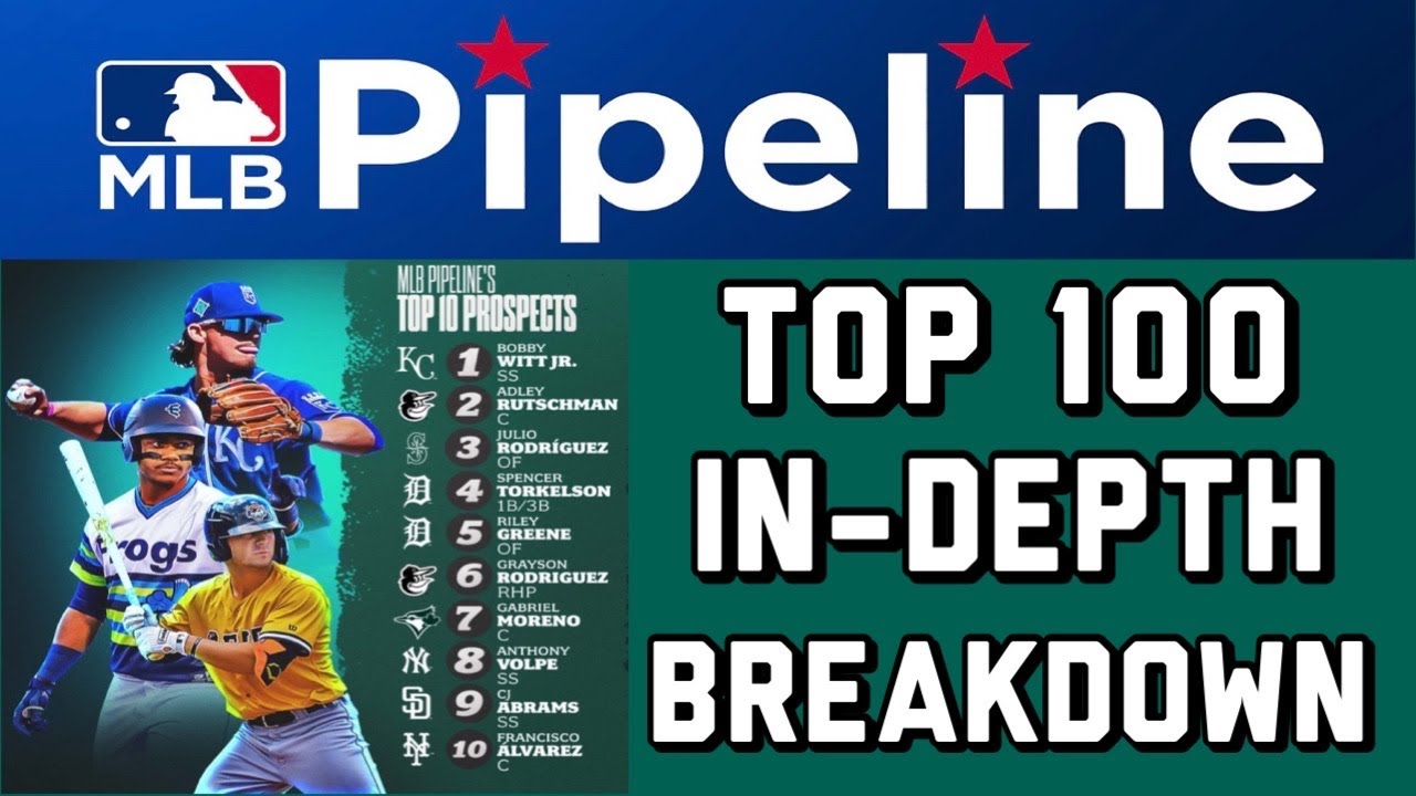 MLB PIPELINE'S TOP 100 PROSPECT LIST! INDEPTH BREAKDOWN MINOR