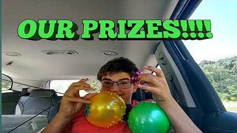 WHAT WE WON FROM THE ARCADE......