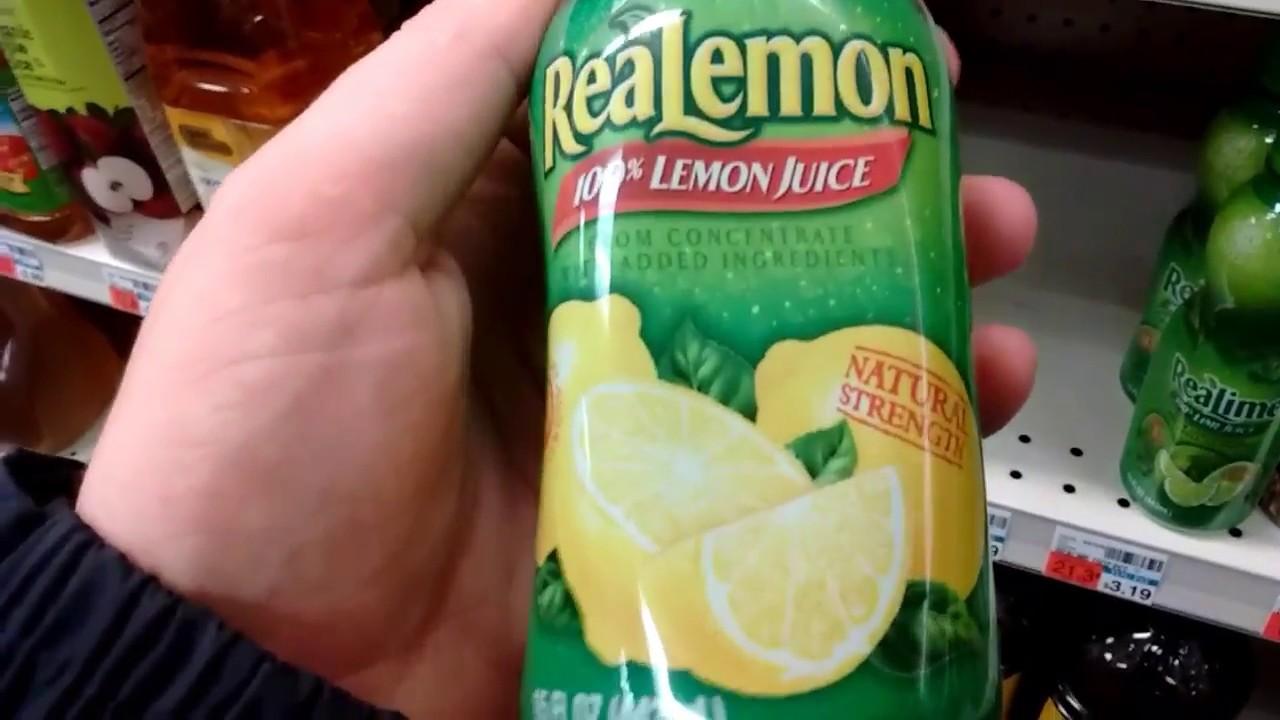 Re Lemon Lemon Juice