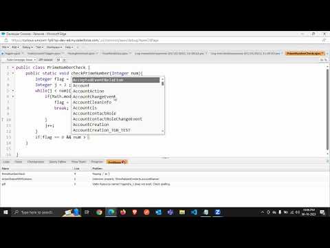 Prime Number in apex | Apex Programming in Hindi