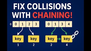🔗 Chaining in Hashing Explained | Collision Resolution in Data Structures