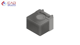 Engine Block in Autodesk Inventor