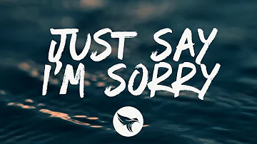 P!nk & Chris Stapleton - Just Say I'm Sorry (Lyrics)