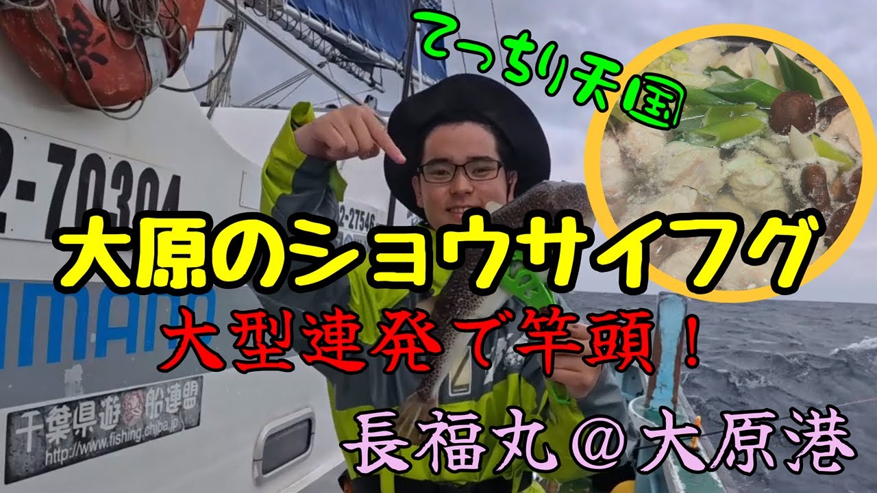 【ショウサイフグ】激旨フグをたくさん釣りました！【長福丸】