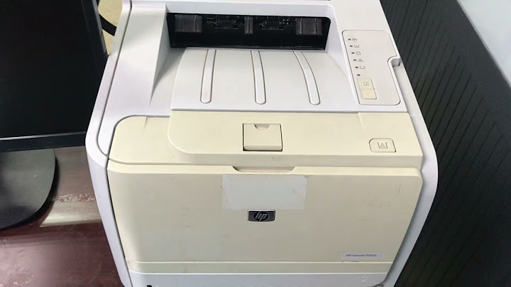 Lỗi máy in hp laserjet p2035 ko chạy năm 2024