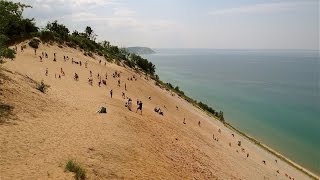 THE INCREDIBLE Beauty of the Sleeping Bear Dunes, Glen Arbor Michigan