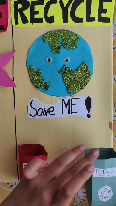♻️✨ DIY Recycling Model - School Project