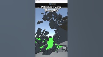 Devlog 1: Procedural destruction | BlastZone #shorts #gamedev