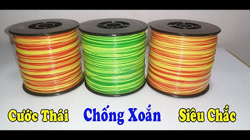 150K | Cước Câu Cá TRY TOURNAMENT Siêu Khỏe Mềm Mượt Chống Xoắn