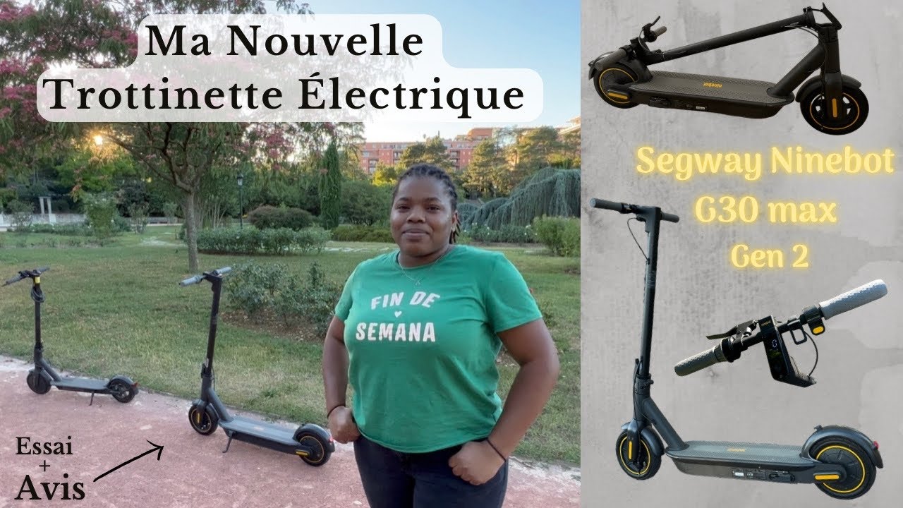 Ninebot G30 MAX V2 moteur Gen 2 / Trottinette électrique Segway