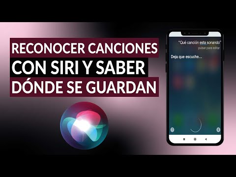 Cómo usar y reconocer canciones con SIRI y saber dónde se guardan