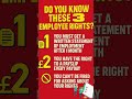 Employee Rights UK Know These 3 Employee Rights UK Know These 3