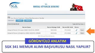 Başvuru Başladi 60 Puanla Sosyal Güvenli̇k Kurumu 341 Memur Alimi Başvurusu Nasil Yapilir?