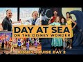 Palo Brunch (& review), Halloween Fun, and Tiana's Place | Disney Wonder Family Vlog | Day 2