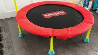 Fisher Price mini trampoline full review