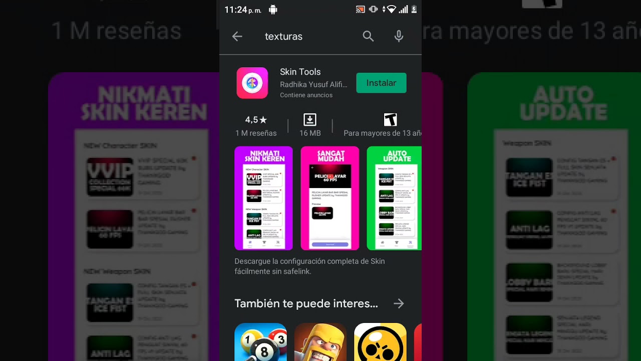 como instalar texturas para free fire