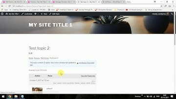 How to customise bbPress — WordPress Plugins
