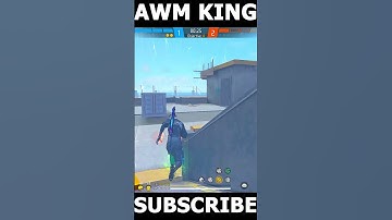 Free Fire AWM KING👑 Sujjain Gaming🔥  #freefire #shorts #awm