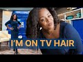 I’M ON TV with a TWIST OUT 👏🏾 | 4C Hair Tutorial