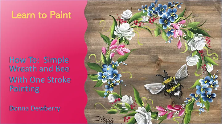 Learn to Paint One Stroke - Live With Donna:  Simp...