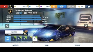 My garage and progress in Asphalt 8!