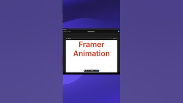 Learn @Framer Scroll Animation in 80 Seconds! 🔥