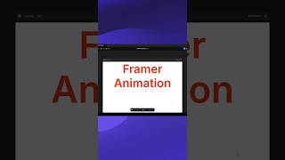 Learn @Framer Scroll Animation in 80 Seconds! 🔥