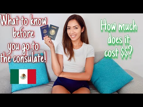 How to get your Mexican passport as a dual citizen of USA and Mexico Pt. 3