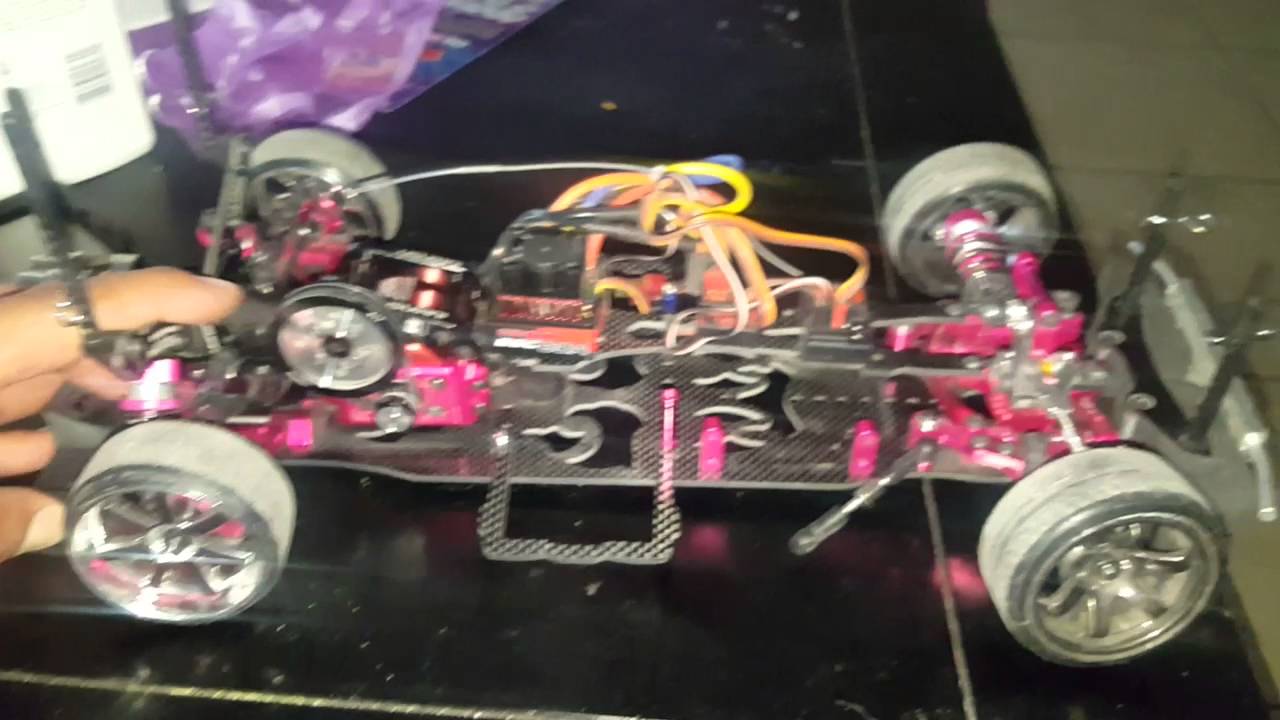 Sakura d4 usukani shaft drive with venom belt drive and mono shock set