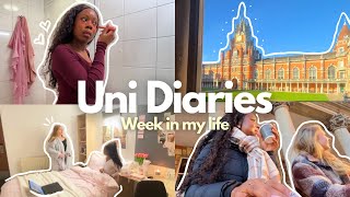 Uni Diaries | First week of spring semester, Hanging with friends and productive days 🌸