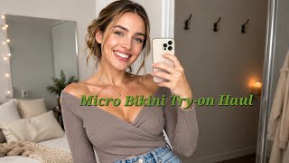 4K Transparent H&M Mesh Nude Tone Babydoll Style Try On Haul | Summer Outfit Ideas 2026