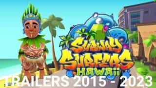 Subway Surfers Hawaii Trailers 2015 - 2023