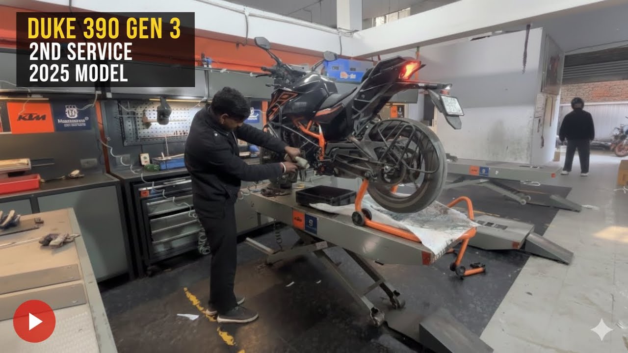 2025 Duke 390 Gen 3 2nd Service Cost 🤑