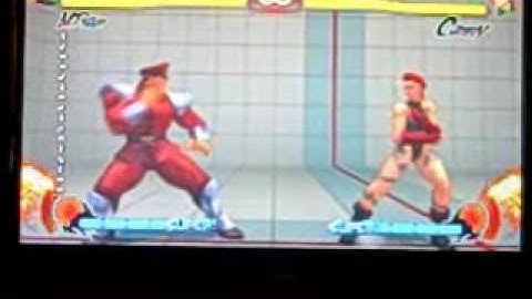 SF4 Cammy Option Select Safe-jump/Spike