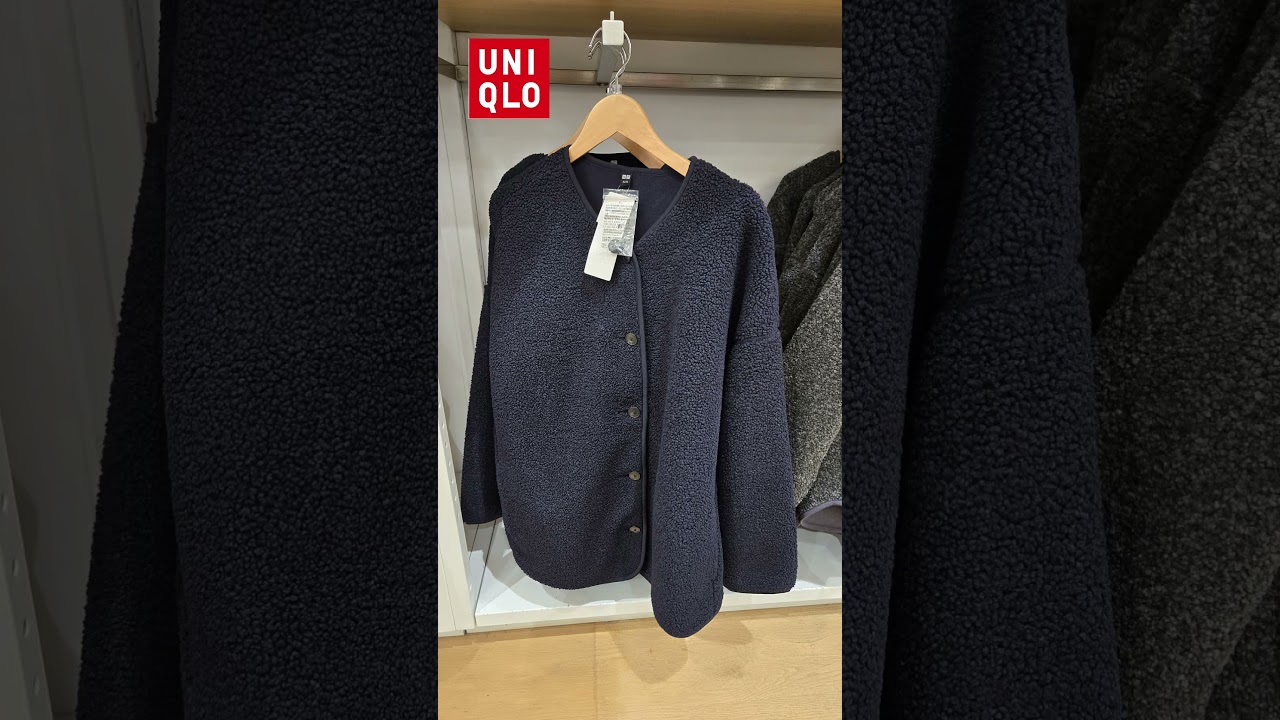 Uniqlo -🎒⌚New arrival //Pile lined Fleece Aug. 2025 