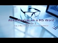 Автоматизация MS Word.  Часть 2